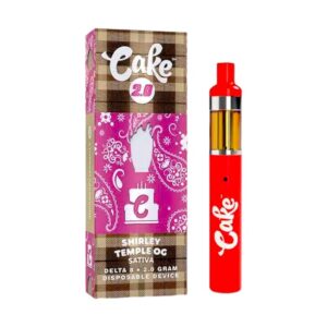 Cake 2000mg Delta 8 THC Disposable Weed Pen - Shirley Temple OG