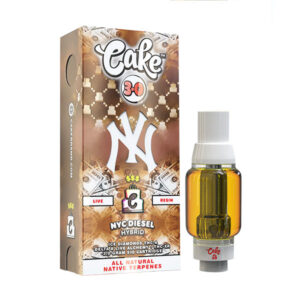 Cake - Live Resin 3gram 510 Weed Cart - NYC Diesel