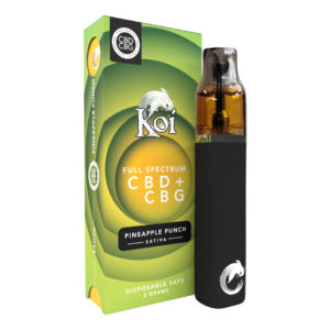 Koi - 2000mg Full Spectrum CBD + CBN Disposable Weed Pen - Pineapple Punch