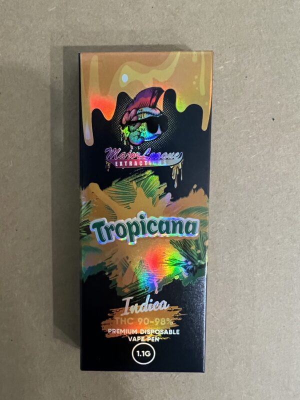 Major League Extractions 1100mg THC Disposable Weed Pen - Tropicana