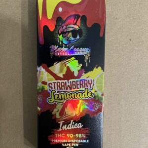 Major League Extractions 1100mg THC Disposable Weed Pen - Strawberry Lemonade