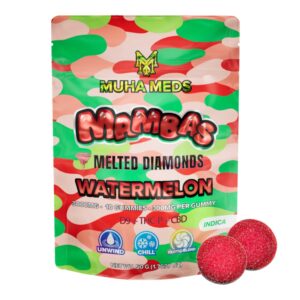 Muha Meds - 3000mg Live Resin Gummies - Watermelon