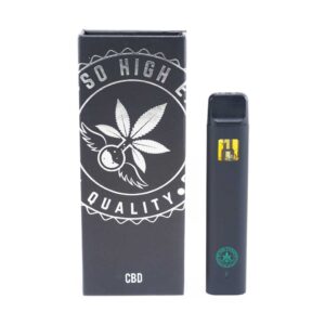 So High Extracts 2000mg CBD Disposable Weed Pen - Green Crush