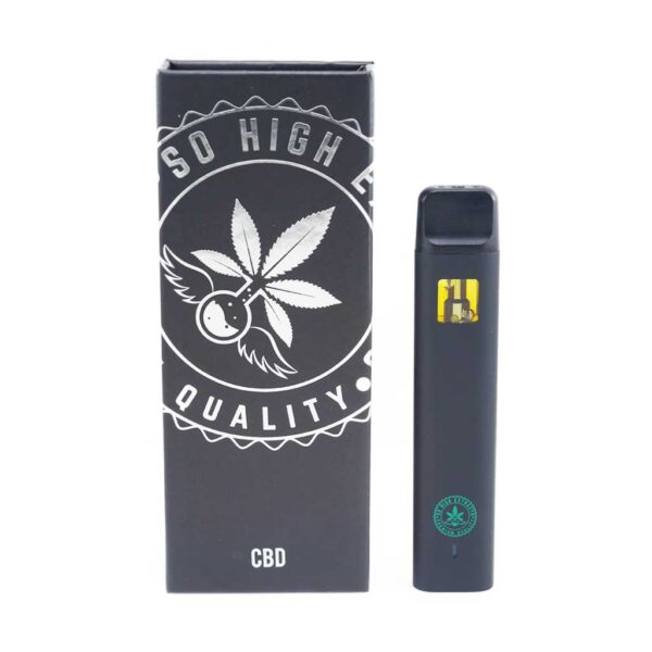 So High Extracts 2000mg CBD Disposable Weed Pen - Green Crush