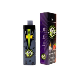 Unicorn Hunter 4000mg THC Disposable Weed Pen – (Purple Kush + Strawberry)