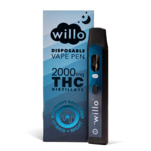 Willo 2000mg Disposable Weed Pen - Blueberry Doughnut