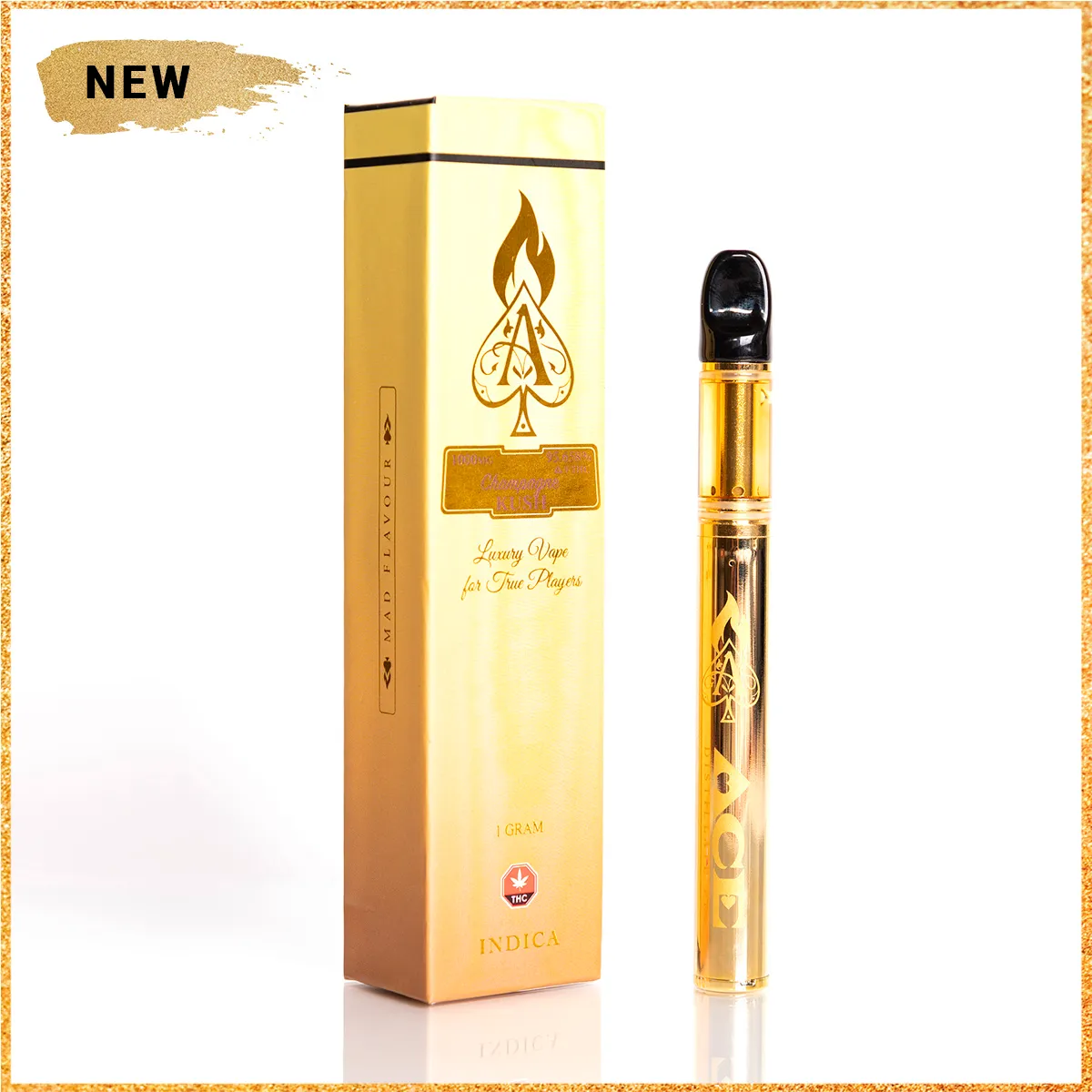 Ace Extracts – 1000mg Champagne Kush Disposable Weed Pen